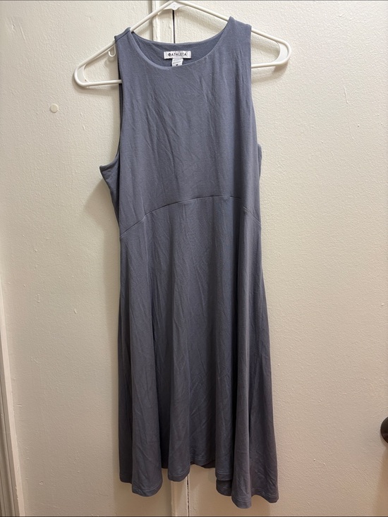 Athleta Dresses & Skirts - Athleta Sleeveless Midi Dress Slate Color Medium